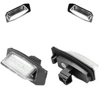 Yurefax 2Pcs 12V 18 Led Number License Plate Light Lamp, for Mitsubishi, Outlander XL(CW) 2006-2012, for Lancer Sportback 2008 License Plate Light
