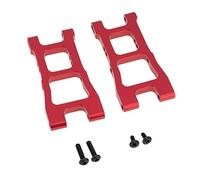 Yurefax 2Pcs Aluminum Front Rear Lower Suspension Arms, for 1/10, for Redcat, for Blackout XTE SC XBE (Pro) Upgrade Parts Accessories Suspension Arm Link(Red)
