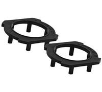 Yurefax 2pcs Black ABS Car H7 Headlight Holder Base Retainer Adapter Headlight Bracket