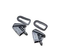 Yurefax 2pcs Car Front Windshield Washer Nozzle Front Windshield Wiper Spray Nozzles, for Ford Headlight Washer Nozzle