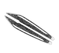 Yurefax 2Pcs Car Headlight Eyebrow Eyelid Cover Decor Accessories