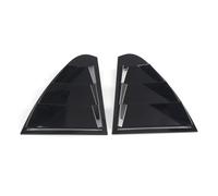 Yurefax 2PCS Car Rear Window Louvers Triangle Shutters Cover Trim, for, for A Class W176 2013-2018 Accessories Styling ABS Black Rear Window Louver
