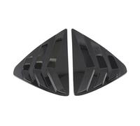 Yurefax 2pcs Car Rear Window Triangle Louvers Shutters Blinds Cover Trim, for Mazda, for CX-5 CX5 KF 2017 2018 2019 2020 ABS Black Car Accessories Rear Window Louver