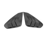 Yurefax 2PCS Car Rear Window Triangle Shutters Cover Trim, for TOYOTA, for RAV4, 2019 2020 Styling Accessories ABS Carbon Fiber Style Rear Window Louver