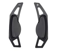 Yurefax 2Pcs Car Steering Wheel Shift Paddles Extension Shifters Stickers, for Benz, for Smart, 451 453 Fortwo 09-17 Forfour 2015-2017 Car Paddle Shifter(Black Black)