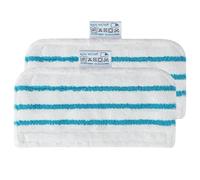 Yurefax 2pcs, for Beldray, for BEL01097 Microfibre Steam Detergent Mop Rectangular Pads Dry And Wet Usage Mop Cloths Pad Floor Cleaning Robot Vacuum Mop Pad