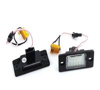 Yurefax 2Pcs For Canbus 12V Car License Number Plate Light Lamp White, for VW, for Tiguan, 2007-2011, for Touareg, Mk1 2002-2010 Number Plate Light