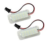 Yurefax 2pcs For Canbus Number License Plate Light, for Focus, 5D, for Fiesta, for Mondeo, MK4 C-Max MK2 S-Max Kuga Galaxy 6000K White Auto Lamp Number Plate Light