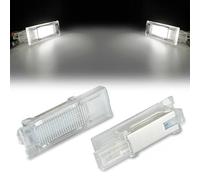 Yurefax 2Pcs, for Fiat, 500 500X 500L Panda Grande Punto LED Footwell Luggage Compartment Trunk Boot Lights Interior Glove Box Lamps Interior Lighting
