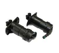 Yurefax 2pcs Front Bumper Headlight Washer Lift Cylinder Spray Nozzle Jet Left and Right, for, A6 C6 2004 2005 2006 2007 2008 Headlight Washer Nozzle