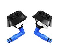 Yurefax 2pcs Front Left Right Headlight Washer Sprayer Nozzle Jet, for SAAB, 93 2003-2012 12803972 Headlight Washer Nozzle
