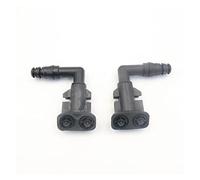 Yurefax 2Pcs Left Right Side Front Headlight Headlamp Washer Jet Spray Nozzle, for, for Opel, Vectra C Signum OEM 9186049 9186050 Headlight Washer Nozzle