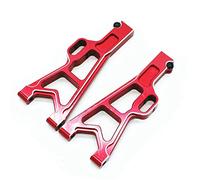Yurefax 2Pcs Metal Front And Rear Lower Suspension Arm, for JLB Racing, for CHEETAH, for 11101 21101 J3 Speed 1/10 RC Car Upgrade Parts Suspension Arm Link