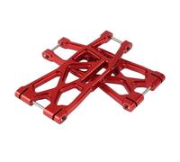 Yurefax 2Pcs Metal Front Rear Lower Suspension Arms, for Traxxas, for X-Maxx 6S 8S 1/5 RC Car Suspension Arm Link(Red)