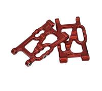 Yurefax 2Pcs Metal Front Rear Suspension Arm, for XLF F16 F17 F-16 F-17 1/14 RC Car Spare Parts Suspension Arm Link(Red)