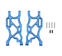 Yurefax 2Pcs Metal Rear Lower Suspension Arm, for ARRMA 1/7 LIMITLESS INFRACTION 6S 1/8, for TYPHON 6S RC Car Upgrade Parts Suspension Arm Link(Blue)
