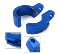 Yurefax 2PCS Motorcycle Front Brake Hose Clamp Line Holder CR80R CR85R CR125R CR250R CR500R Motorcycle Brake Hose Clamp(Blue)