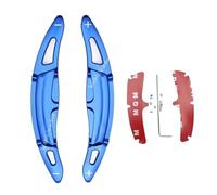 Yurefax 2pcs Paddle Shift, for Porsche, 911, for Spyder 918, for Cayman 718, for Panamera, for, for Cayenne, Car Steering Wheel Shifter Stickers Car Paddle Shifter(Blue)