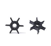 Yurefax 2PCS Water Pump Impeller, for YAMAHA, 63V 44352 01 00 8 9. 15 20hp Marine Engine Water Pump Impeller
