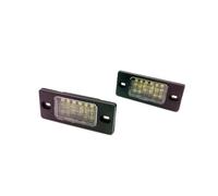 Yurefax 2Pcs White License Plate Light Number Lamp, for VW, For Golf5, for Passat, for Touareg, TiguanBora Saloon, for Porsche, for CAYENNE, 955 957 Number Plate Light