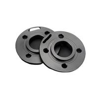 Yurefax 2Pieces 3/5/8/10/12mm PCD 4x100 CB 54.1mm Wheel Spacer Adapter, For 4 Lug, for Toyota, for Subaru, for Peugeot Wheel Spacer(Black 2PCS 12MM SPACERS)