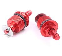 Yurefax 33mm Front, fork Shock Absorber Bolts Cover Screw Cap Adjusters CNC Red, for CBF125 Motorbike Front Fork Cap