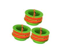 Yurefax 3Pcs Pre-Wound Line Trimmer Spool Replacement, for EGO ST1500 ST1500-S ST1500E BC1500E Grass Trimmer Lawn Mower Parts Strimmer Spool Replacement