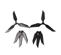 Yurefax 4Pcs Carbon Fiber Propeller, for DJI, for Phantom, 2, for, 3 Standard/Advance/Profession Drone Self-tighten 3-blade Drone Propeller Blade(Bundle 2)