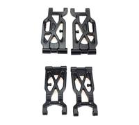 Yurefax 4Pcs Front And Rear Suspension Arm Swing Arms, for Wltoys, for 104001 1/10 RC Car Spare Parts 104001-1858/104001-1859 Suspension Arm Link