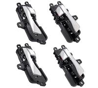 Yurefax 4PCS Left Right Interior Door Handle, for Hyundai, Sonata 2011-2015 Car Door Handle Inside Door Knob Electroplate Bright Color Car Interior Door Handle