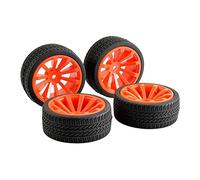 Yurefax 4pcs Speed Tires Wheel Insert Sponge, for HSP, 1:10 Touring Car RC 601-6091 Rc Car Tire(604-6091)