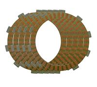 Yurefax 5Pc Motorcycle Friction Clutch Plates DT100 MX100 1980-1983 RT100 1992-2000 TT-R125 TTR125 2000-2006 TT-R 125E 2004-2009 Motorcycle Brake Pads