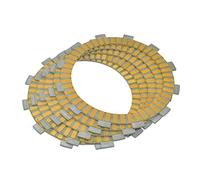 Yurefax 5pcs Motorcycle Friction Clutch Plates Disc Set BN125 Eliminator 125 2000-2009 BN 125 Motorcycle Brake Pads