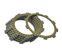 Yurefax 6Pc Motorcycle Friction Clutch Disc Plates VT500 C VT500C Shadow 500 1983-1986 VT500FT Ascot 1983-1984 Motorcycle Brake Pads