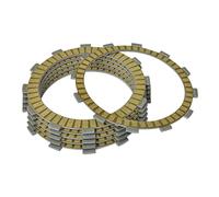 Yurefax 6PC Motorcycle Friction Clutch Plates CBR600 F Hurricane 1990 CBR600F Super Sport 1991-1994 CBR600F3 F3 1995-1998 Motorcycle Brake Pads
