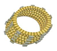 Yurefax 6PC Motorcycle Friction Clutch Plates MT-03 MT03 MTN320 2015-2020 MT250 MT-25 MT25 MTN250 2016-2021 YZFR25 YZF-R25 2014-2021 Motorcycle Brake Pads