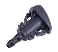 Yurefax 98630-2K100 2pcs Windshield Wiper Washer Nozzle Jet ABS Black, for Kia, Sportage Spray Away The Dirt Keep Clear Headlight Washer Nozzle