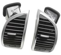 Yurefax Ac Vent 1Pcs, for Q7 4L 2007-2015 Front Rear Panel Dash Louver Air Conditioner Outlet Car Dashboard Dashboard Vent Cover(BLACK Color Name 2pcs Left Rear)