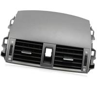 Yurefax Ac Vent Car Air Conditioning Outlet Panel Grille Cover, for Toyota for Corolla for Altis E15 2007-2013 Dashboard Vent Cover(BLACK A Type)