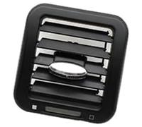 Yurefax Ac Vent Car Interior Front Rear Center Dashboard Left Right Air Panel Cover, for Maserati 2004-2012 Dashboard Vent Cover(BLACK Left 1PC)