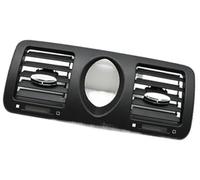 Yurefax Ac Vent Car Interior Front Rear Center Dashboard Left Right Air Panel Cover, for Maserati 2004-2012 Dashboard Vent Cover(BLACK Central 1PC)