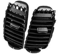 Yurefax Ac Vent Dashboard Air Panel Car Lhd Interior Outlet, for Toyota for Land Cruiser 100 Lc100 Fj100 Ujz100 1997-2007 Dashboard Vent Cover(BLACK Brown)