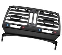 Yurefax Ac Vent Interior Dash Air Conditioner Panel Rear Grille Outlet Cover, for Bmw, for X5, for X6 E70 E71 E72 2007-2013 Dashboard Vent Cover(BLACK Rear Model C)