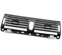 Yurefax Ac Vent Interior Dash Air Conditioner Panel Rear Grille Outlet Cover, for Bmw, for X5, for X6 E70 E71 E72 2007-2013 Dashboard Vent Cover(BLACK Middle)