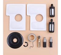 Yurefax Air Filter Oil Pump Worm Gear Clutch Washer Kit, for, 017 018 MS170 MS180 MS180C MS 180 Chainsaw Spares 1130 124 0800 Chainsaw Oil Pump