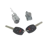 Yurefax AL231B IGNITION SWITCH DOOR LOCK BARREL BUTTON KEYS, For FIT, 2009-2013 Car Ignition Switch Lock Cylinder