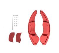 Yurefax Aluminum Car Steering Wheel Paddle Extend Shifter Replacement, for VW, for Golf, 7 2015-2017, for Scirocco, for Sagitar GLI R-line Gts, for Polo, GTI Car Paddle Shifter(Red)