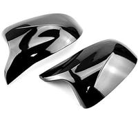 Yurefax Auto Car Rear View Side Mirror Cover Trim, for, F25 X3 F26 X4 F15 X5 F16 X6 2014 2015-2018 Bright black Carbon Fiber Style Mirror Cover(BLACK Carbon fiber)