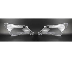 Yurefax Auto Front Headlight Transparent Cover Shell Headlamp Transparent Lampshade Glass Lens Cover, for Toyota, for RAV4, 2013-2015 Headlight Protector(BLACK Left and Right)