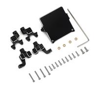 Yurefax Axle Housing Servo Stand Transmission Mount Case Chassis Links 1/24 RC Crawler Car, for Axial, for SCX24 90081 Upgrade Parts Suspension Link(Shock Mounts)